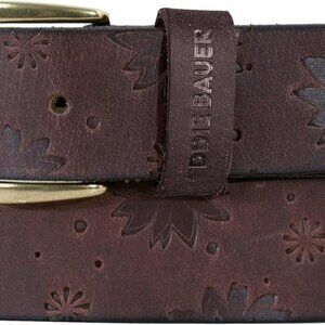 Women's Casual Leather Belts with Durable Metal Buckle